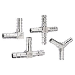 304不锈钢L型十字宝塔皮管水管软管接头弯头四通TY型宝塔三通接头