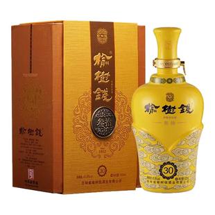 榆树钱旗舰店30 500ml粮食酿造41.8度陈年国产白酒浓香型单瓶