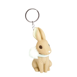 2025兔年汽车钥匙扣挂件女韩国可爱情侣钥匙链高级感小兔子挂饰男