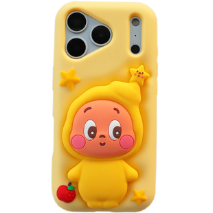 支架星星人适用oppo Reno15c手机壳14pro可爱13卡通12全包边11保护10加厚9防摔find x9软x8硅胶套a97女58新款