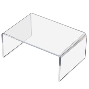 亚克力收纳增高架厨房办公桌面分层架宿舍电脑置物架定制整理展示