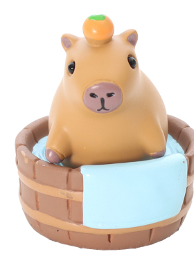 创意可爱卡皮巴拉摆件汽车装饰品