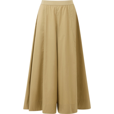 播26夏新品裙裤女高腰阔腿气质宽松通勤休闲裤DDT2KD5690