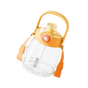 Vanow大容量吸管水杯女吨桶吨儿童学生运动水壶便携夏季大肚杯子