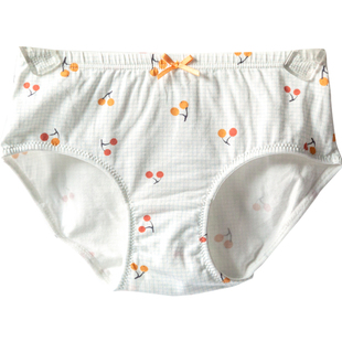 小黑托昵春夏新款儿童女孩女宝宝天丝莱卡棉三角内裤齐头短裤头