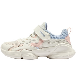 鸿星尔克童鞋女童运动鞋2026新款网面儿童跑步鞋大童轻便鞋子软底