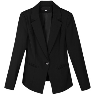 小西装外套修身上班商务面试工作服职业免烫气质正装套装女春秋