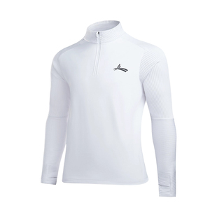 沃兰迪运动跑步外套 田径训练服速干立领拉链长袖上衣男女