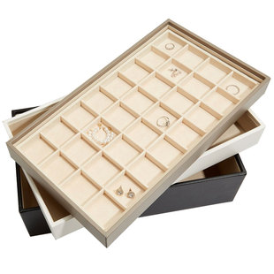 英国WOLF VAULT叠加自由组合DIY首饰盒项链戒指手镯耳环腕表眼镜