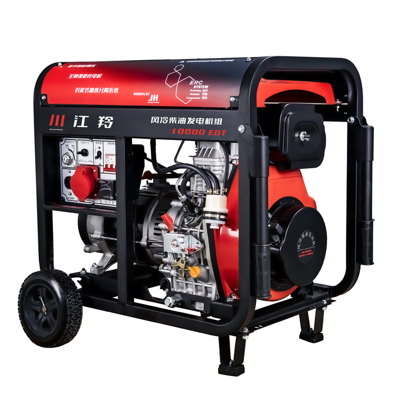 柴油发电机3/8/10/12千瓦380v三相220v单相双电压家用小型全自动