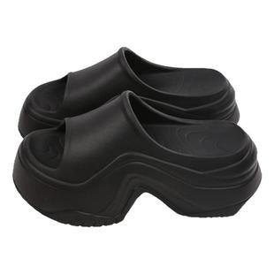 细细条 时尚户外矮子乐拖鞋女百搭EVA增高厚底8cm夏季网红凉拖鞋