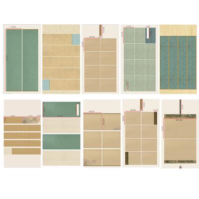 微喷蜡染六尺整张国展作品纸