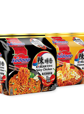 Mi Sedaap辉英喜达印尼进口韩式火鸡拌面