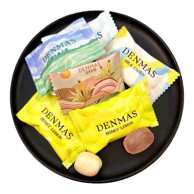 DENMAS英国丹玛仕白桃葡萄味硬糖