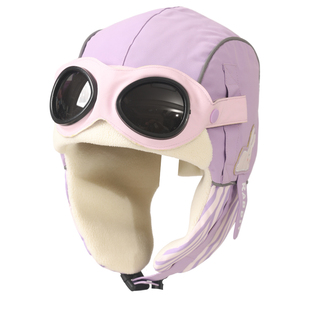 卡通儿童雷锋帽冬季女童男孩宝宝东北保暖防寒风加绒护耳帽子秋冬