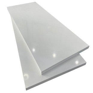 定制E0级环保实木高光板衣柜隔板橱柜门板写字桌面柜子层板木板