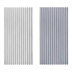 软石水波纹板柔性石材柔岩板水泥拉槽软瓷装饰饰面板波浪板背景墙