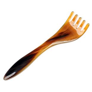 牦牛角五爪耙美容拨筋挠头神器头部按摩经络疏通按摩头疗头皮梳子