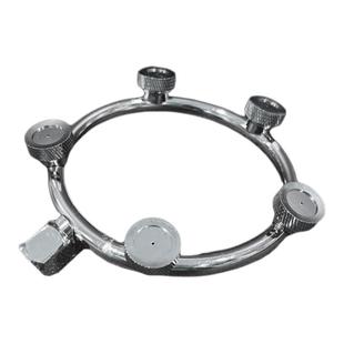 高压雾化圆形喷头电动喷雾器喷雾头打药五孔环形喷头不锈钢喷雾头