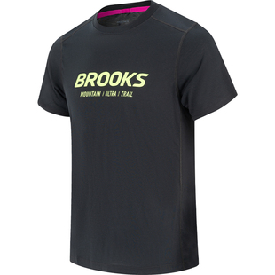 BROOKS布鲁克斯运动男短袖跑步速干透气百搭女上衣T恤套头
