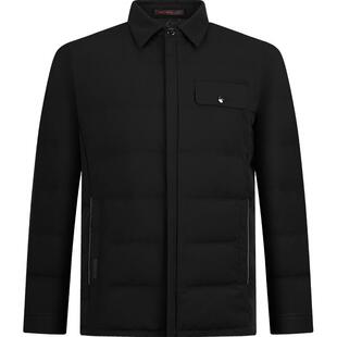 【白鸭绒】柒牌清仓翻领羽绒服男冬季商务休闲中年干部服保暖外套