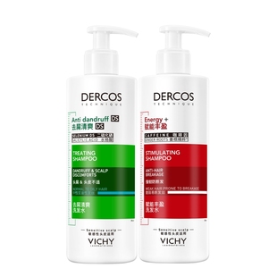 【马柏全同款蓬然心动全意礼盒】薇姿绿标红标洗发水套装去屑蓬松