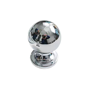 极简抽屉拉手黄铜银色法式柜门轻奢橱柜衣柜小把手现代简约圆球形