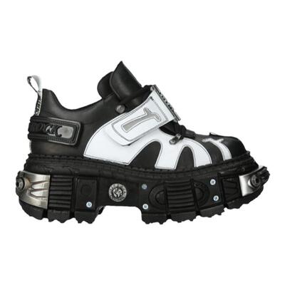 NewRock新款撞色松糕厚底鞋