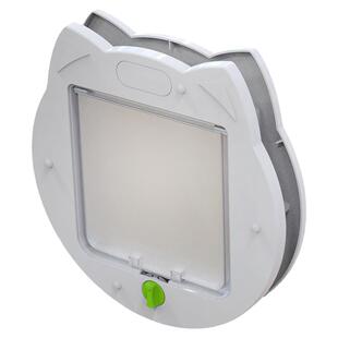 静音猫咪进出门洞双向自由出入宠物门适合卧室木门衣柜门上门安装