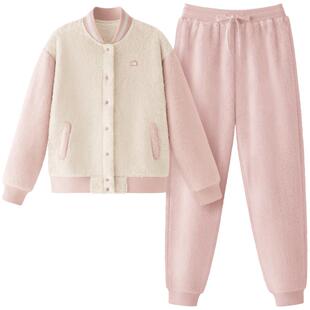 蕉内绒绒501Home男女款家居服套装珊瑚绒加厚加绒保暖冬季睡衣