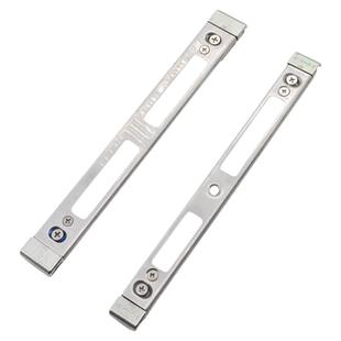 断桥铝平开门锁片免打孔安装不锈钢门铝合金门框扣板锁扣座门锁