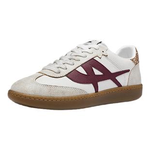 ASH男女同款秋季SUNSET单鞋女平底板鞋百搭做旧复古薄底德训鞋