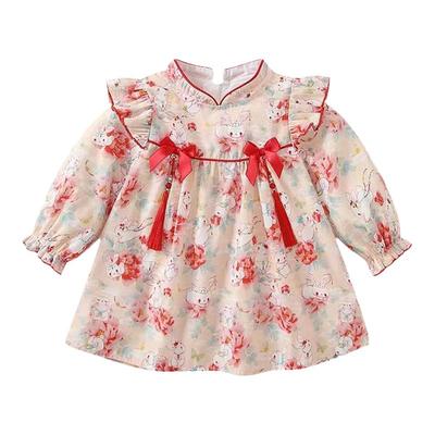 婴儿衣服女宝宝周岁礼服抓周裙子