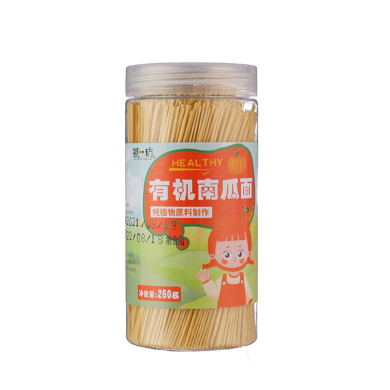虢一坊有机蔬菜果蔬面条无盐宝宝面条/挂面（无料包）