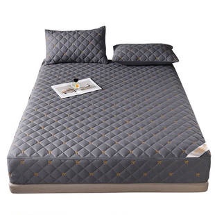 2025新款六面全包床笠拉链床罩席梦思床垫保护套加厚刺绣夹棉防滑