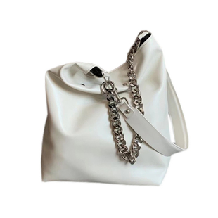 2025爆款超火包包网红婉君同款大容量大黑包休闲托特单肩斜挎包女