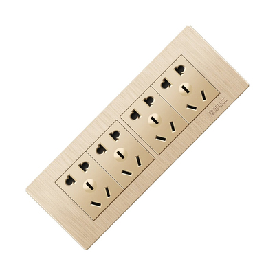 国际电工开关插座面板组合体长