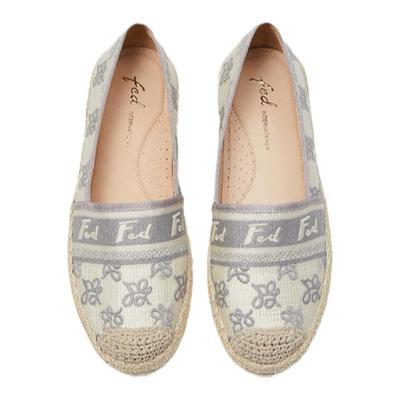 厚底平底单鞋女休闲小香风渔夫鞋