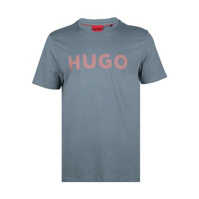 HugoBoss经典印花全棉短袖T恤