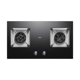 【以旧换新】名气燃气灶家用天然气煤气灶台老板出品小黑翼6812B