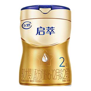 【百补】飞鹤启萃2段顶量SN-2DHA益生菌8种HMOs婴幼儿牛奶粉750g