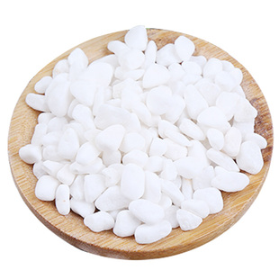 40斤天然白石子造景庭院景观铺路花盆鱼缸多肉铺面鹅卵石工程施工