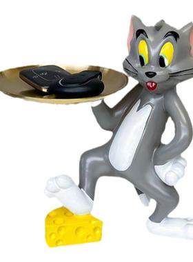 汤姆猫入户钥匙收纳摆件