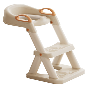 雅亲儿童马桶楼梯式男小孩女宝宝厕所辅助可折叠垫架阶梯坐便器圈