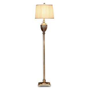 欧式简约轻奢落地灯客厅茶几立地灯美式复古典温馨房间卧室床头灯
