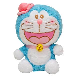 可爱甜心哆啦a梦公仔毛绒玩具正版机器猫抱睡玩偶娃娃生日礼物女