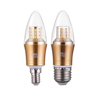 雷士照明e14小螺口led灯泡家用吊灯超亮节能e27螺纹蜡烛泡