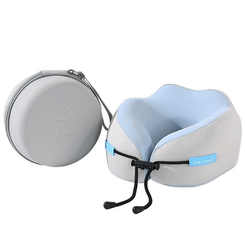 旅行便携式u型枕记忆枕靠枕睡觉护脖子枕头飞机型枕u颈椎颈枕棉脖