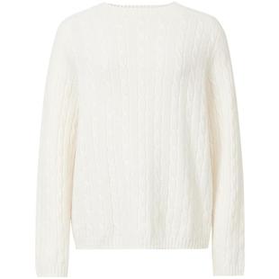 【会员专享】红袖2025冬新款女装【天衣无缝】100%羊毛圆领针织衫