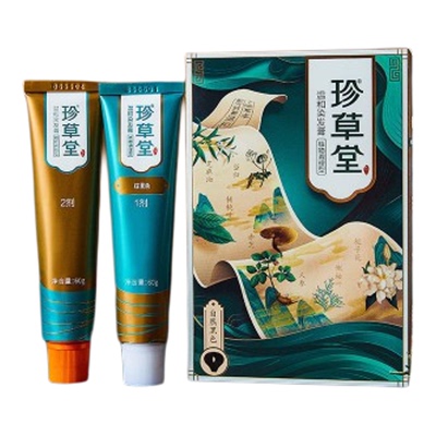 多爱彩色染发膏染发膏持久不脱色